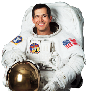 John B. Herrington in Space Suit